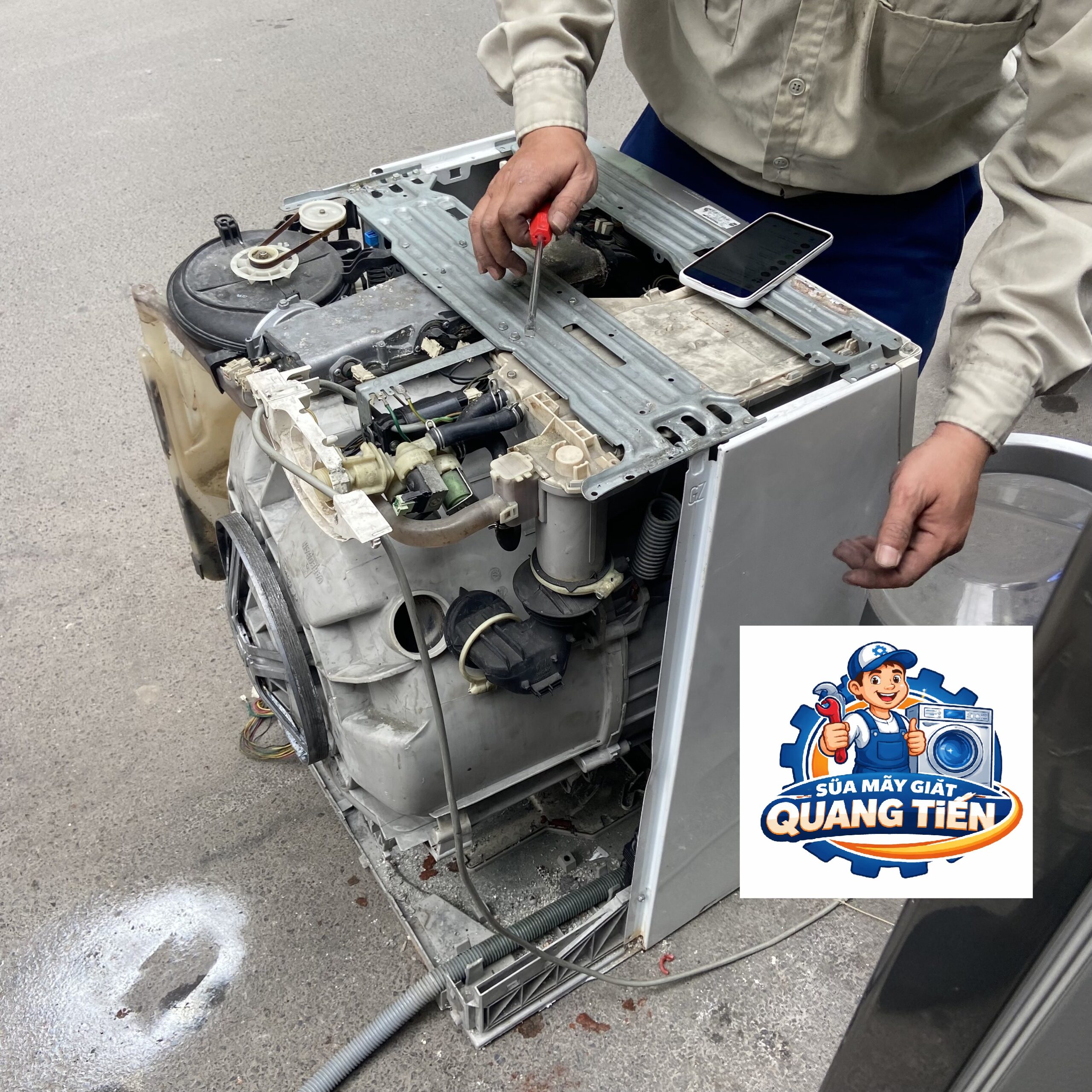 Sửa chữa máy giặt tại nhà