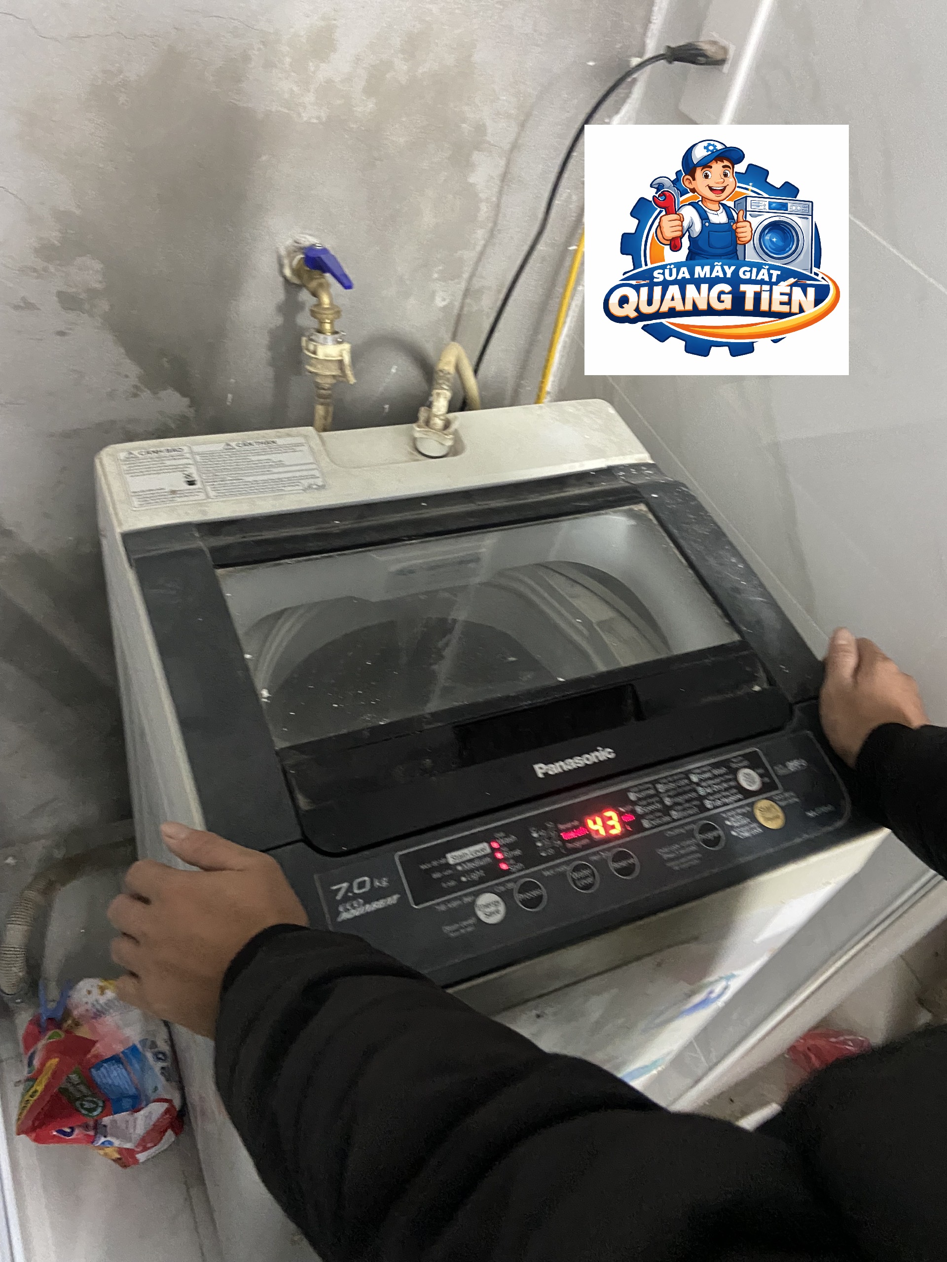 Sửa máy giặt tại nhà Đại Mỗ