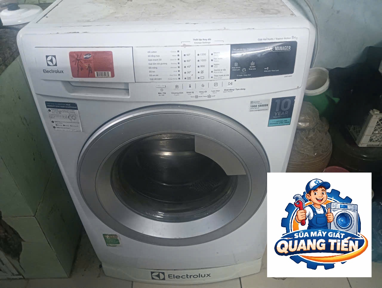 Sửa chữa máy giặt tại Vĩnh Tuy