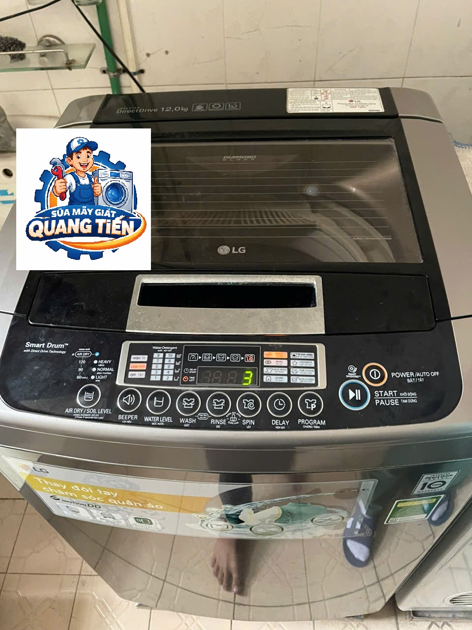Sửa máy giặt tại Mễ Trì