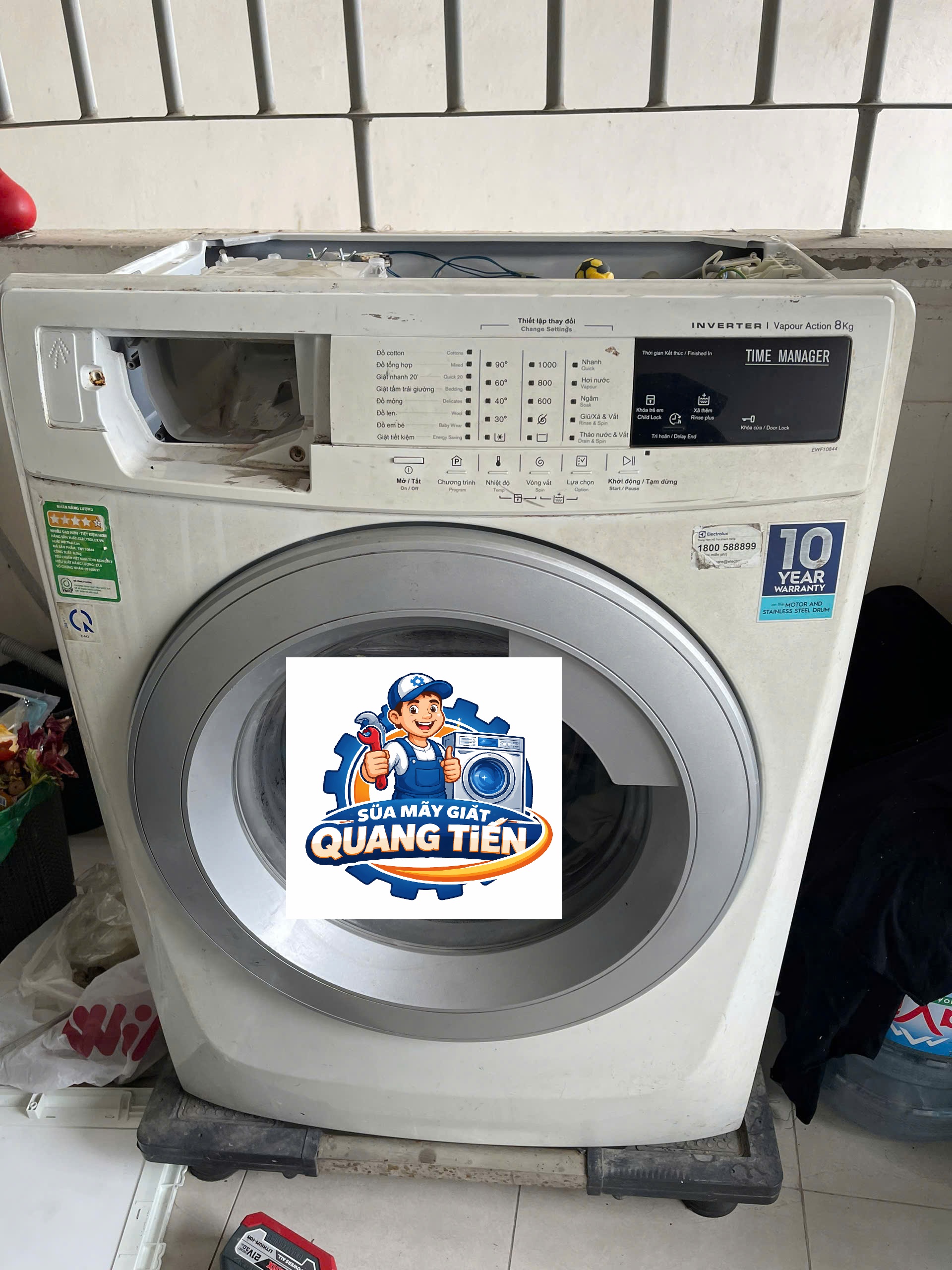 Sửa máy giặt tại Ô Chợ Dừa