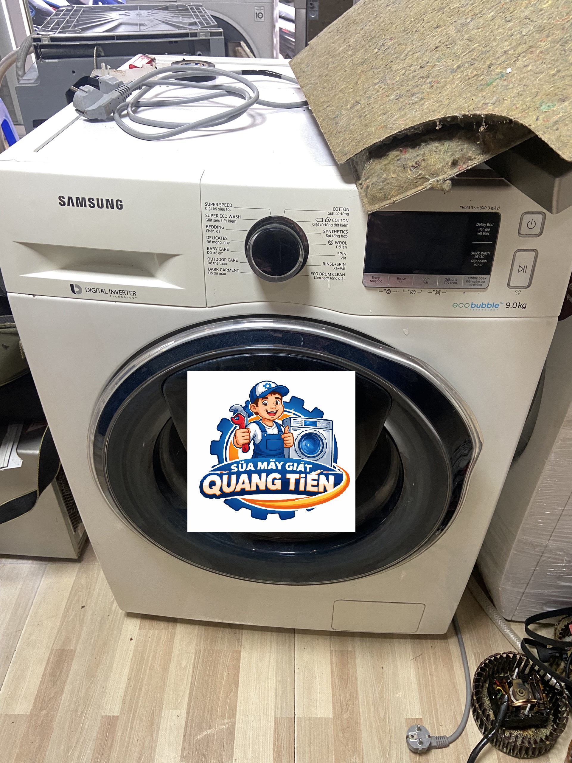 Sửa máy giặt tại Tây Tựu