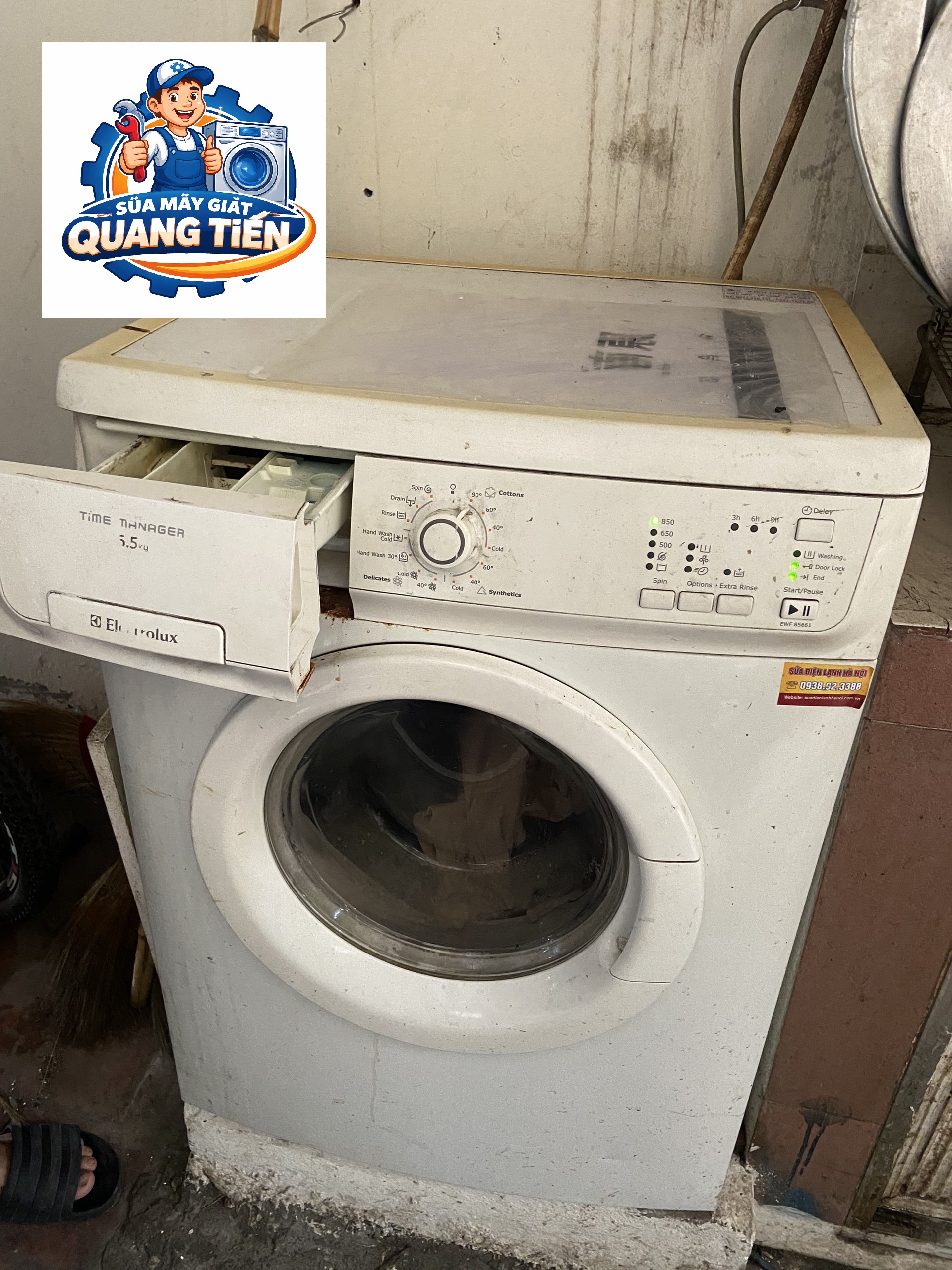 Sửa máy giặt tại nhà Tây Tựu