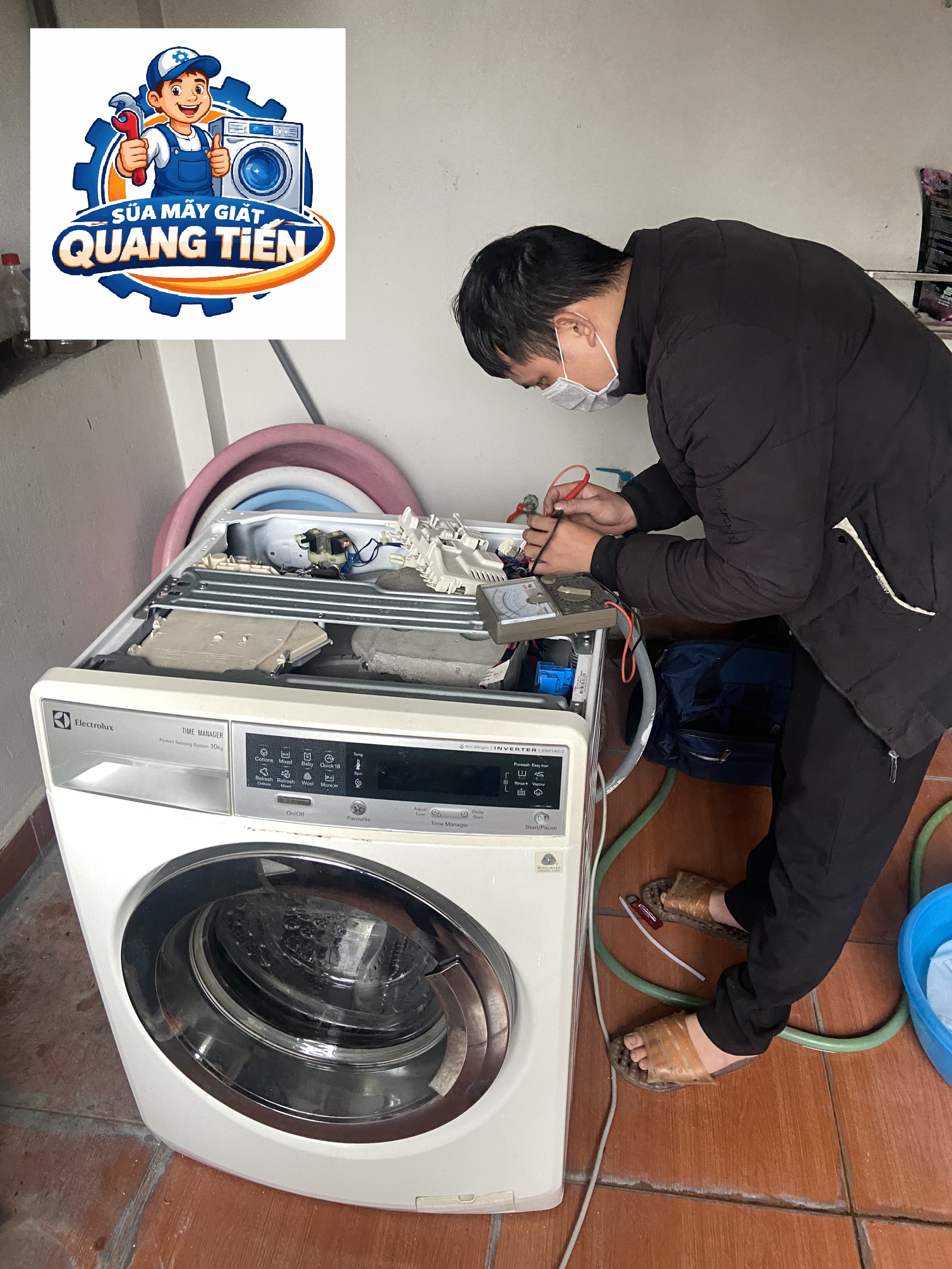 Sửa máy giặt tại nhà ở Xuân Đỉnh